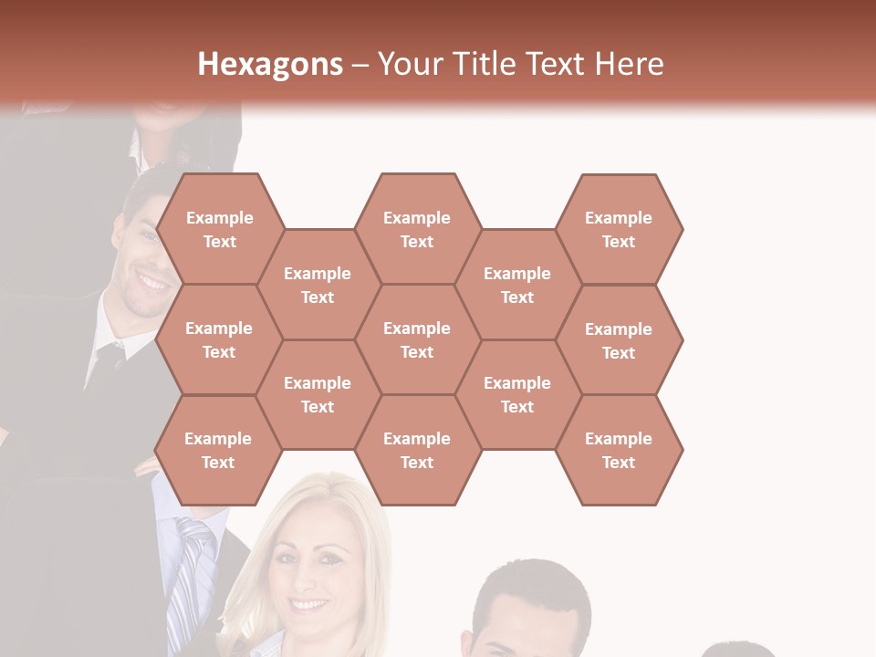 Group Leader Large PowerPoint Template