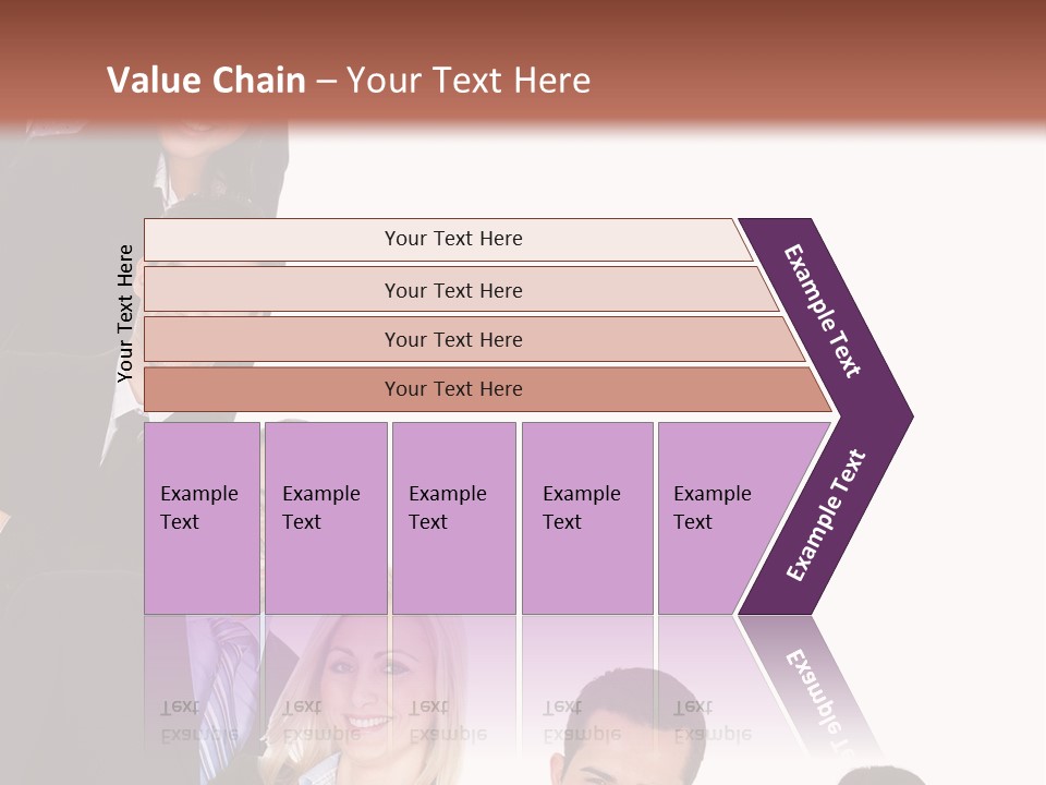 Group Leader Large PowerPoint Template