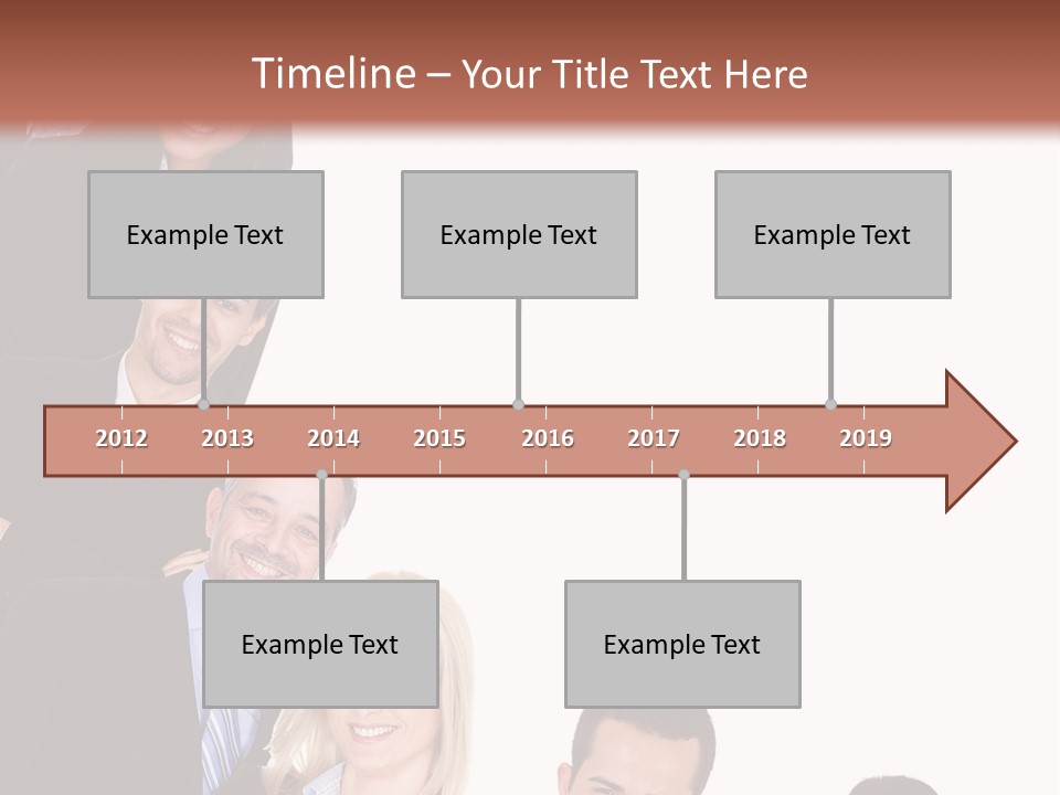 Group Leader Large PowerPoint Template