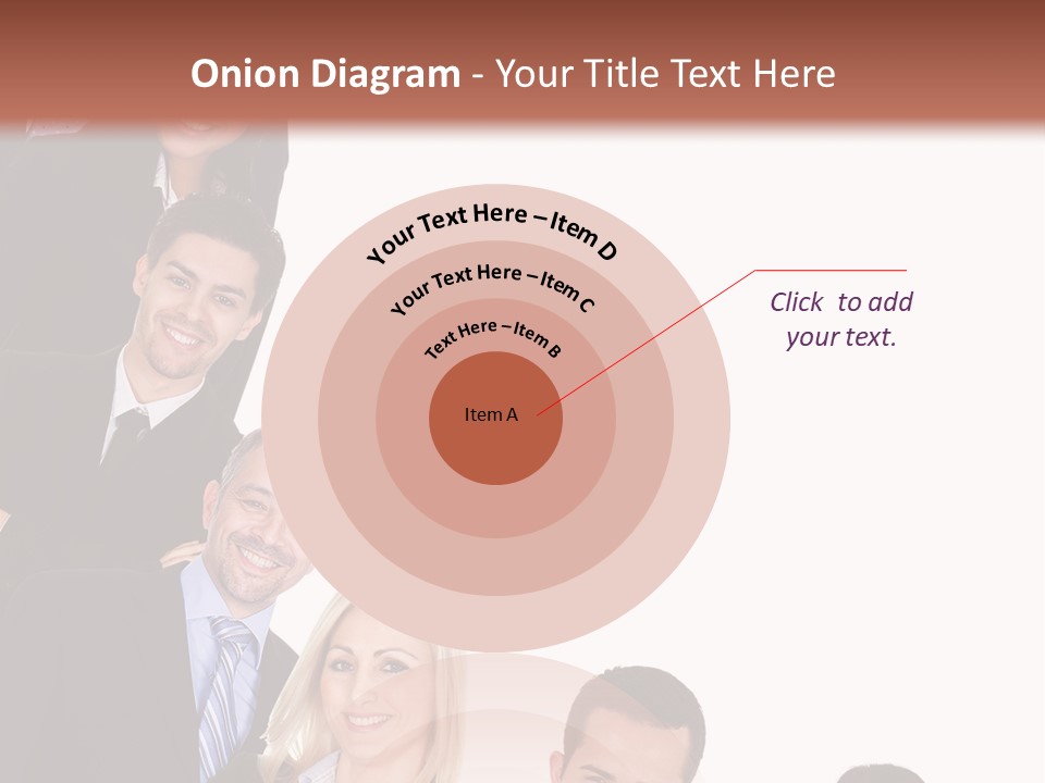 Group Leader Large PowerPoint Template