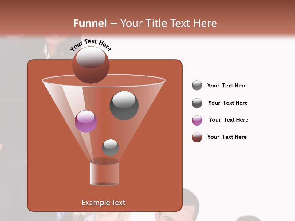 Group Leader Large PowerPoint Template
