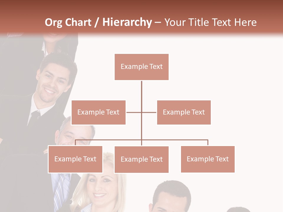 Group Leader Large PowerPoint Template