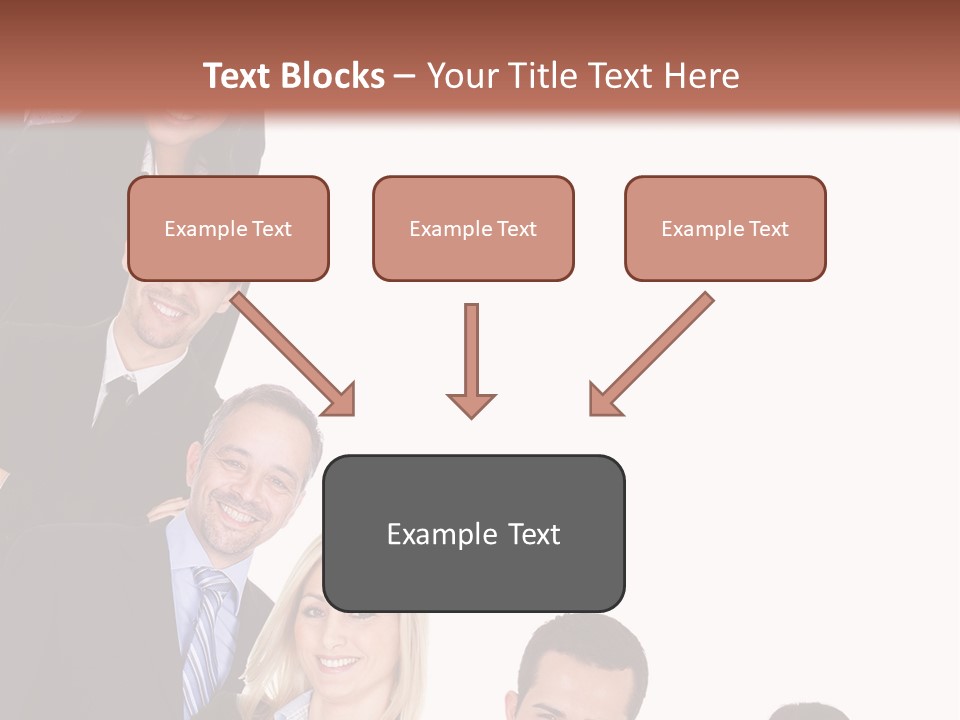 Group Leader Large PowerPoint Template