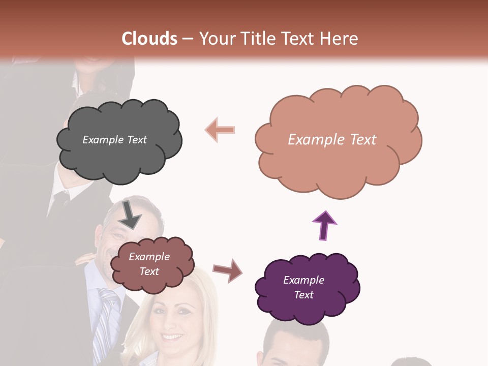 Group Leader Large PowerPoint Template