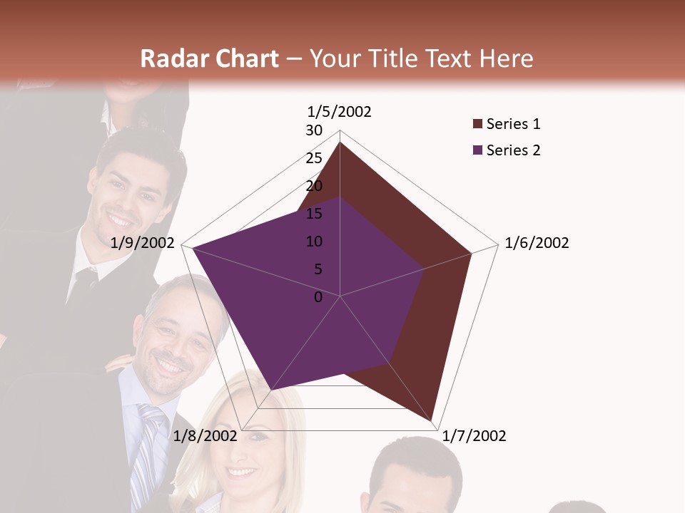 Group Leader Large PowerPoint Template