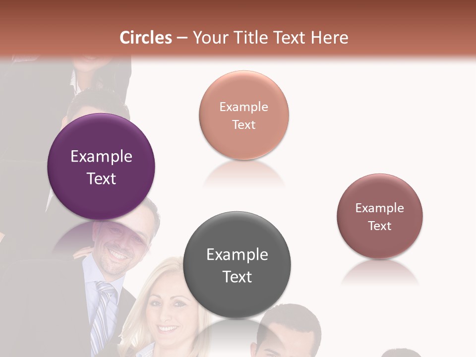 Group Leader Large PowerPoint Template