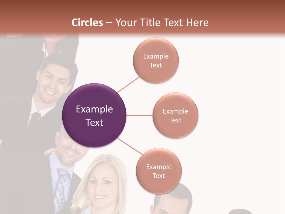 Group Leader Large PowerPoint Template