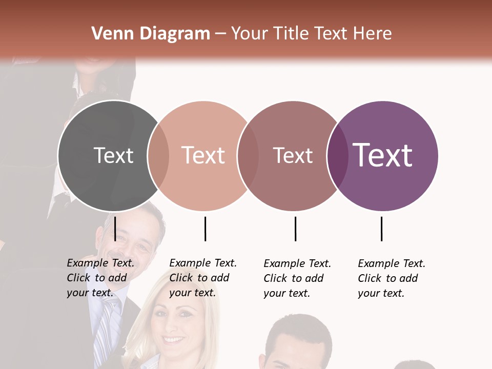Group Leader Large PowerPoint Template