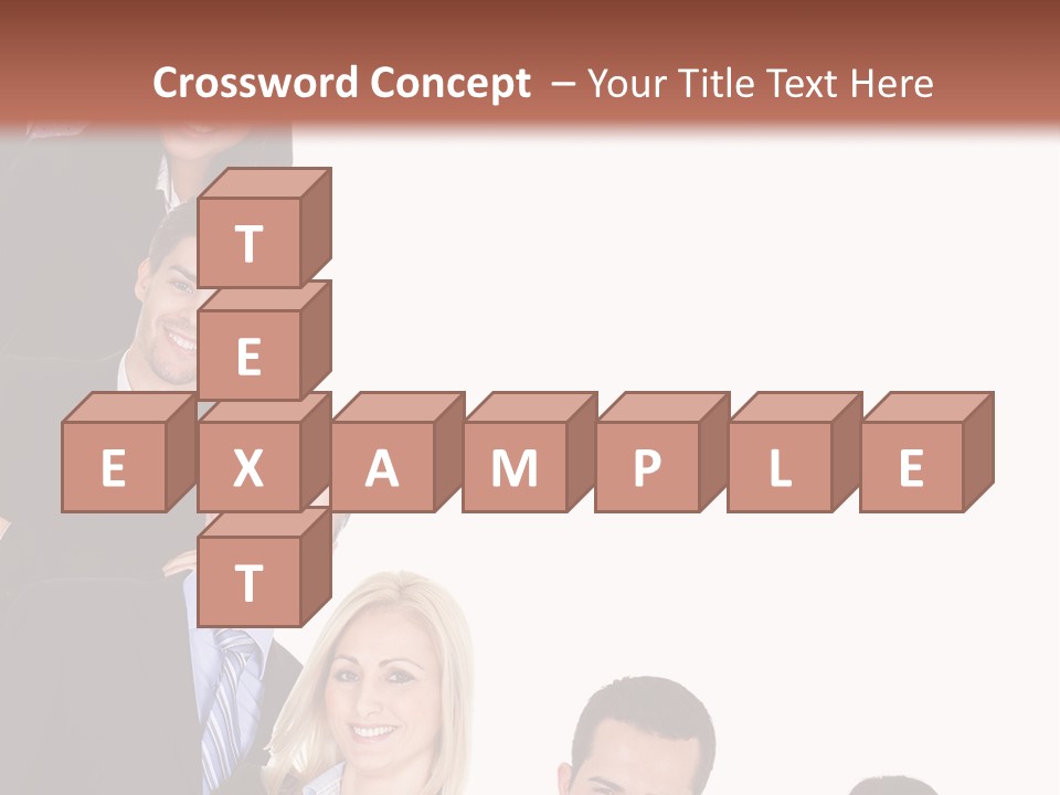 Group Leader Large PowerPoint Template