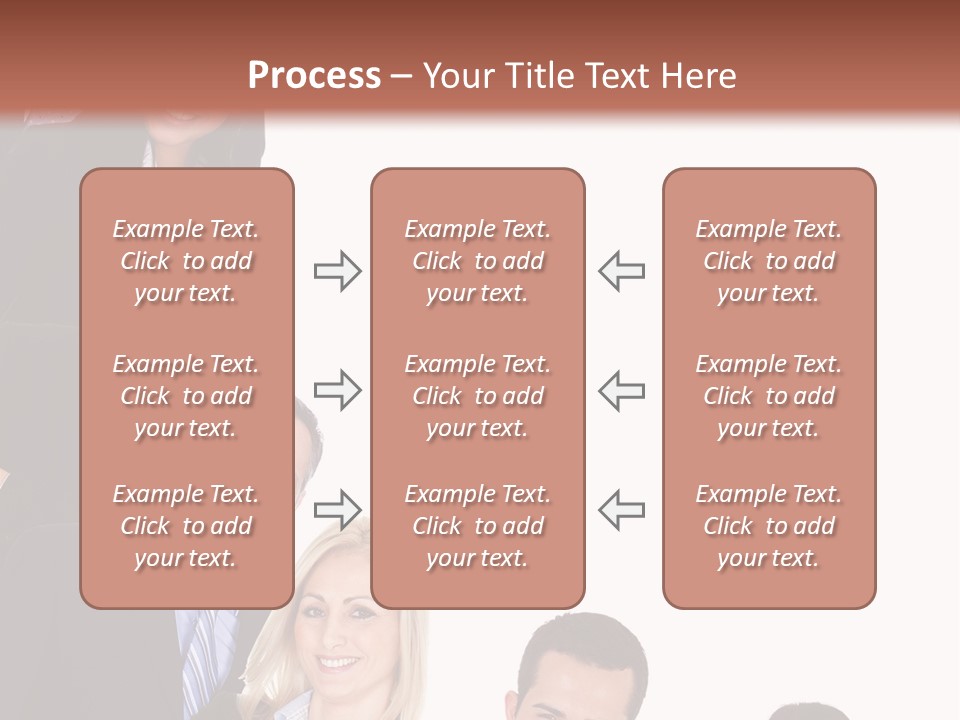 Group Leader Large PowerPoint Template