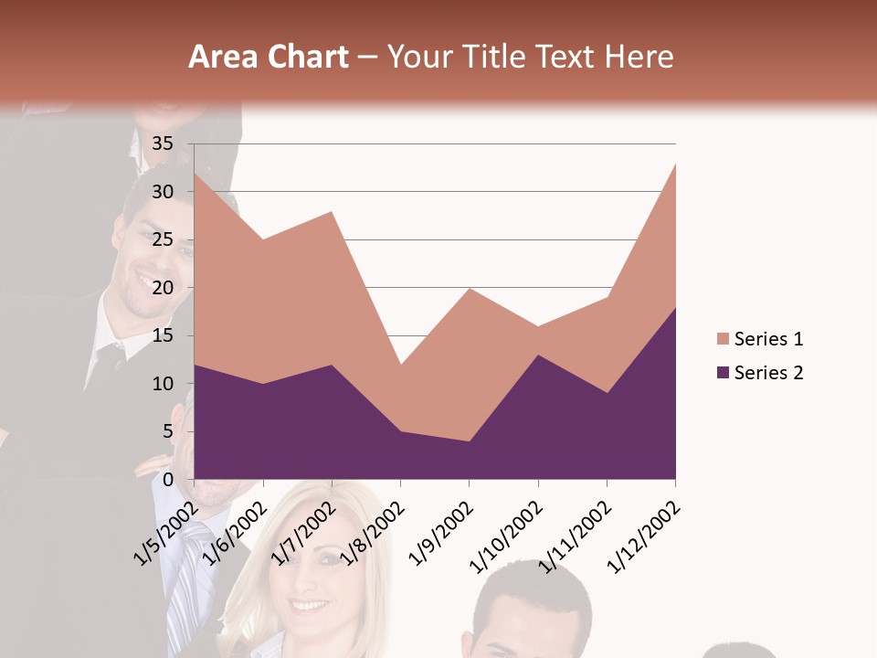 Group Leader Large PowerPoint Template