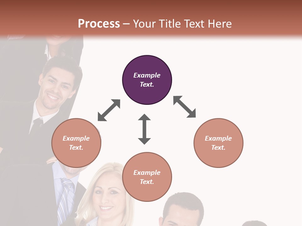 Group Leader Large PowerPoint Template