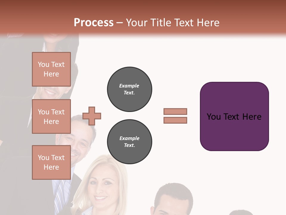 Group Leader Large PowerPoint Template