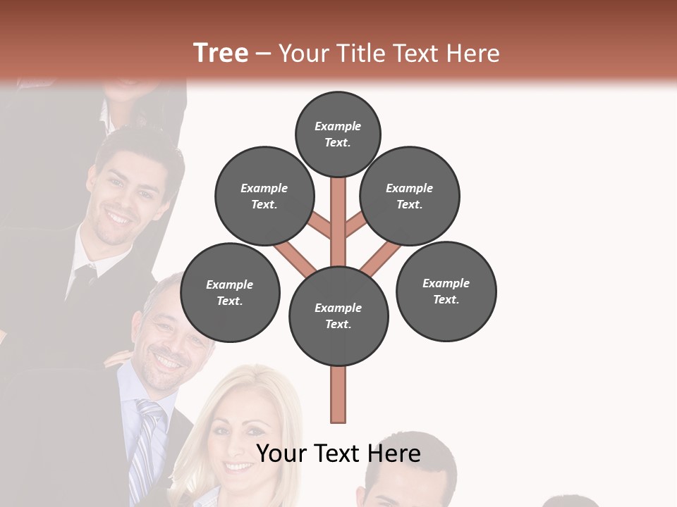 Group Leader Large PowerPoint Template