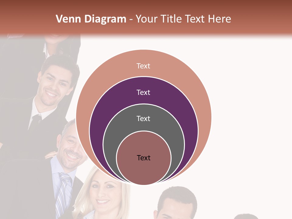 Group Leader Large PowerPoint Template