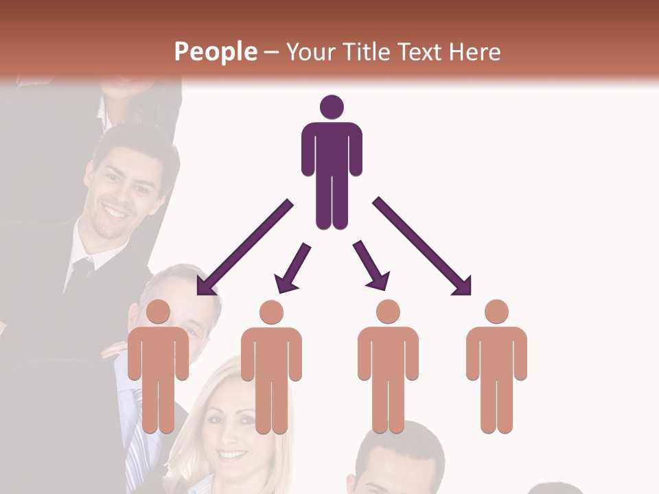 Group Leader Large PowerPoint Template