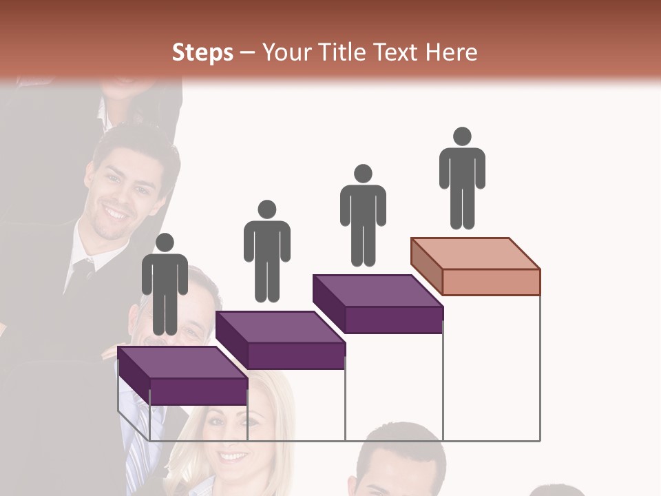Group Leader Large PowerPoint Template