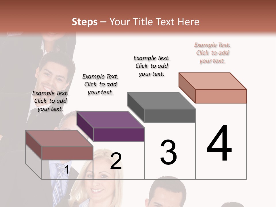 Group Leader Large PowerPoint Template