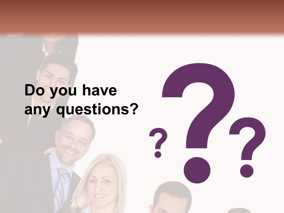 Group Leader Large PowerPoint Template