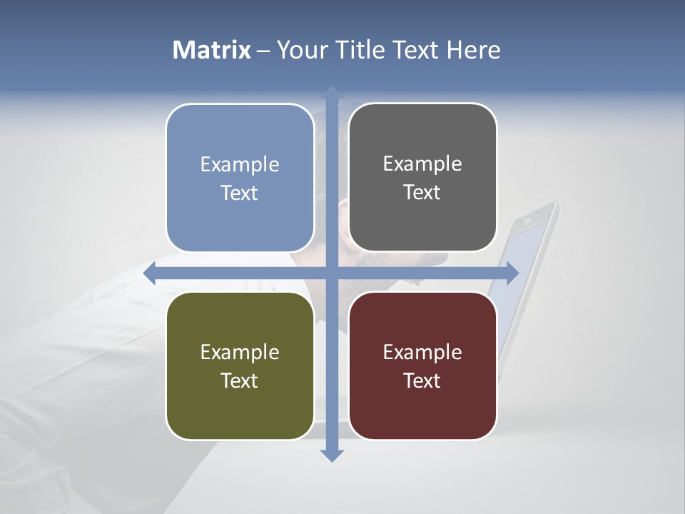 Man Businessman Background PowerPoint Template