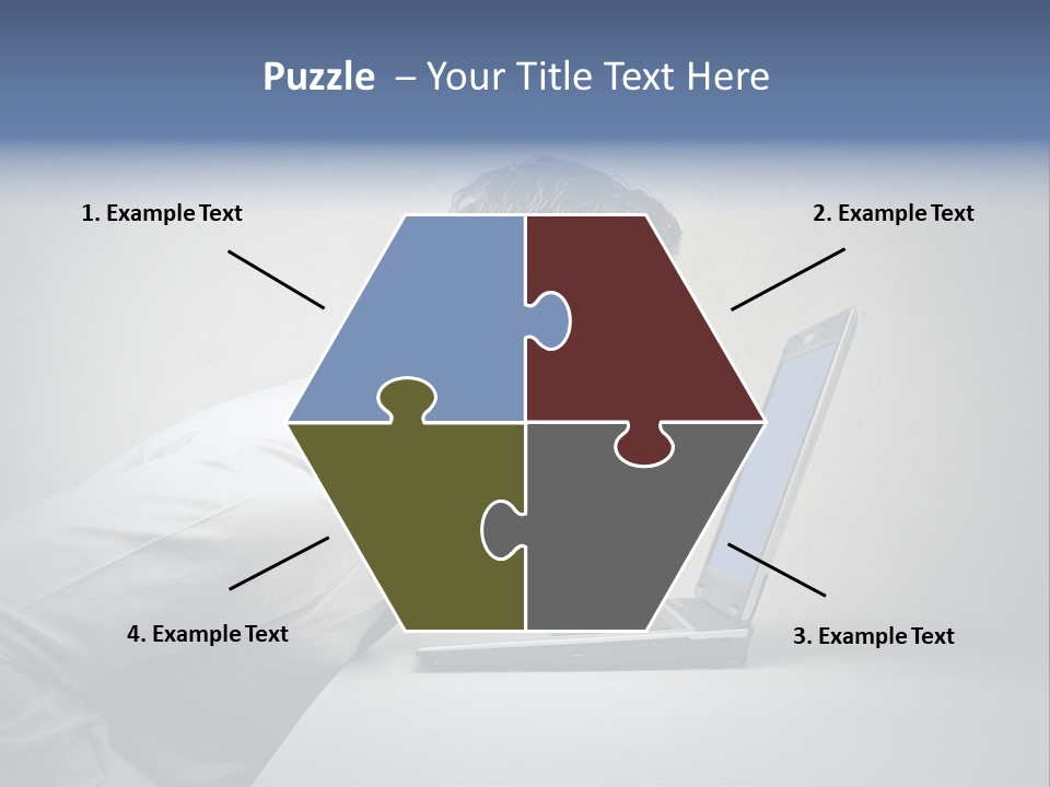 Man Businessman Background PowerPoint Template