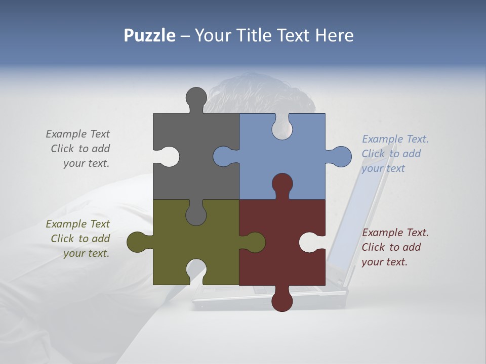 Man Businessman Background PowerPoint Template