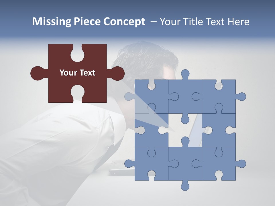 Man Businessman Background PowerPoint Template