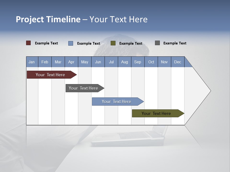 Man Businessman Background PowerPoint Template