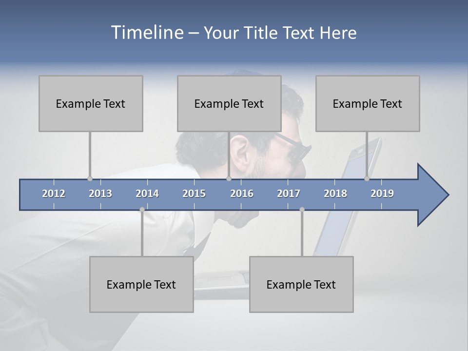 Man Businessman Background PowerPoint Template