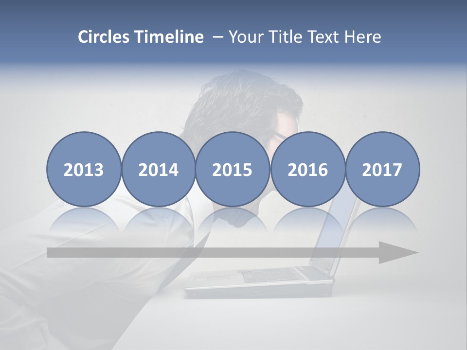 Man Businessman Background PowerPoint Template