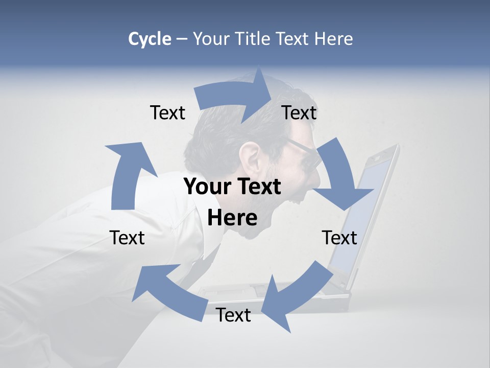 Man Businessman Background PowerPoint Template