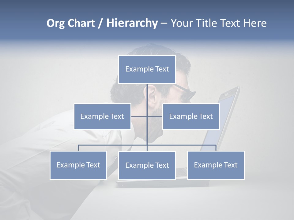 Man Businessman Background PowerPoint Template