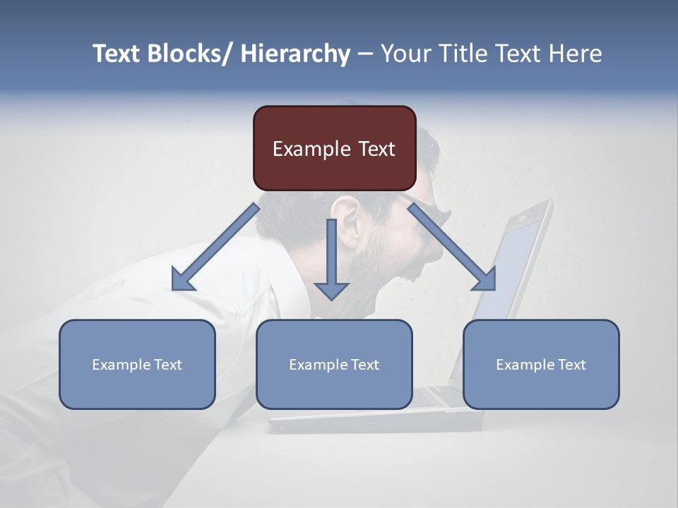 Man Businessman Background PowerPoint Template
