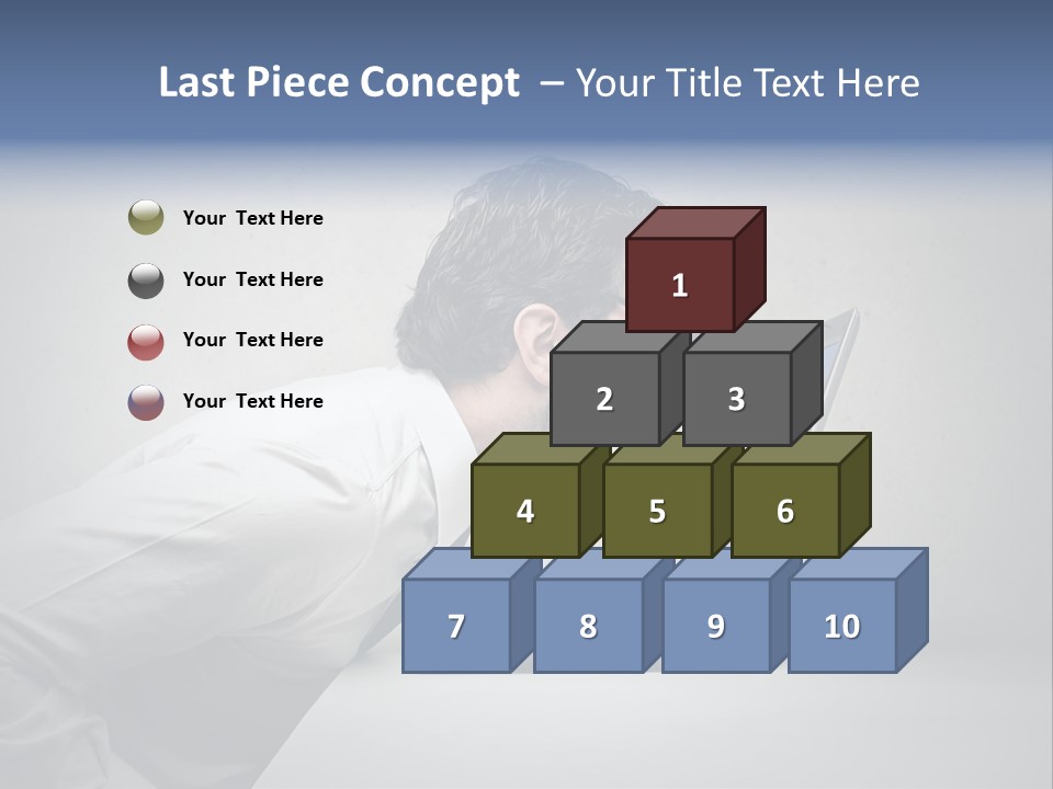 Man Businessman Background PowerPoint Template