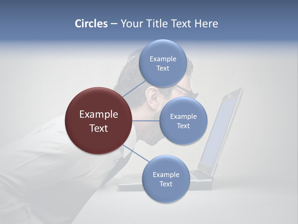 Man Businessman Background PowerPoint Template