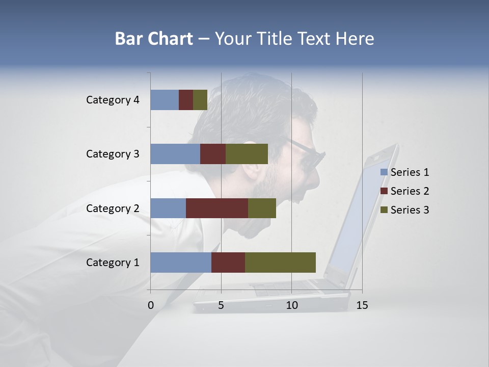 Man Businessman Background PowerPoint Template