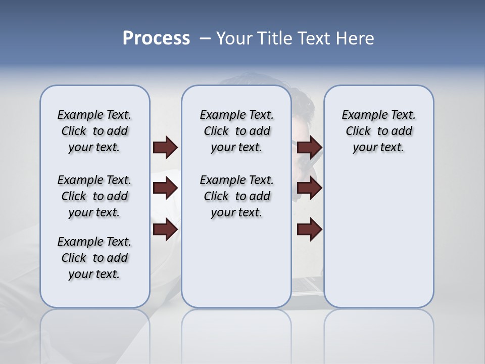 Man Businessman Background PowerPoint Template