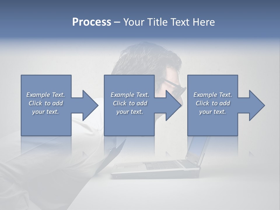 Man Businessman Background PowerPoint Template