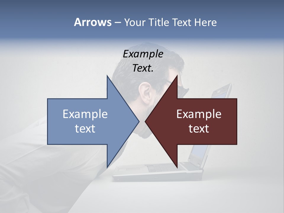 Man Businessman Background PowerPoint Template