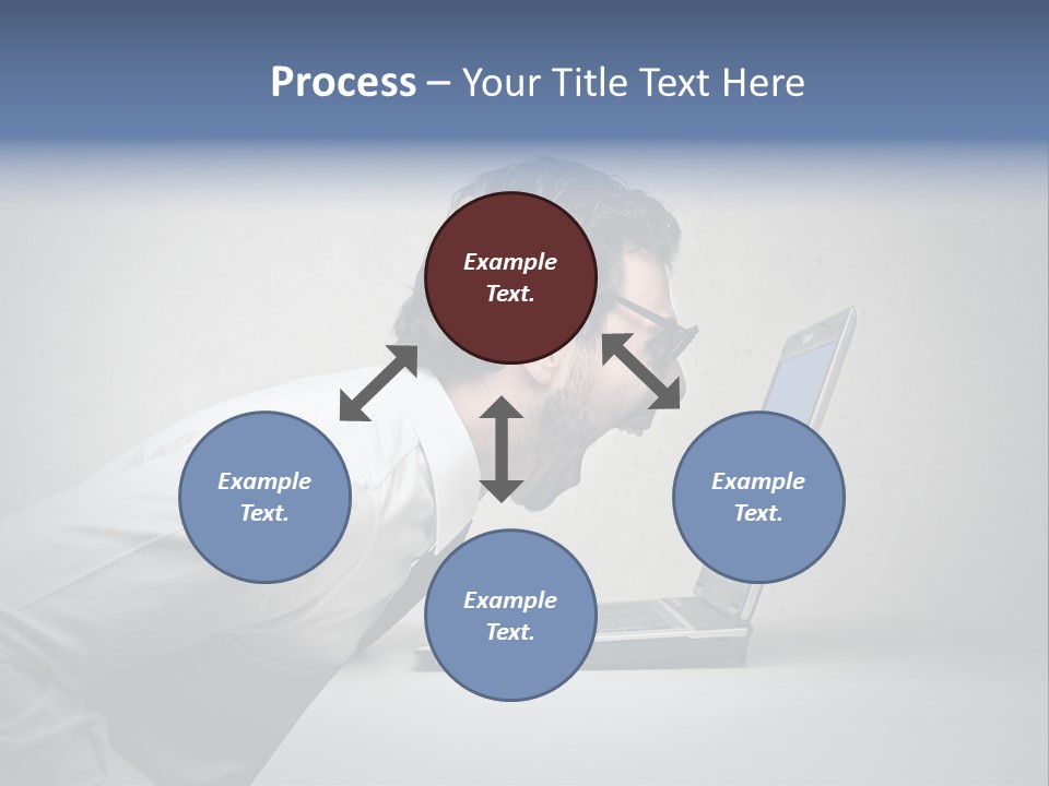 Man Businessman Background PowerPoint Template