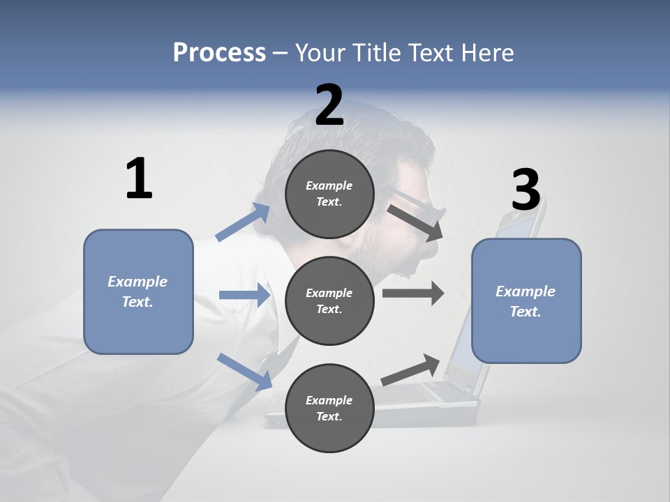 Man Businessman Background PowerPoint Template