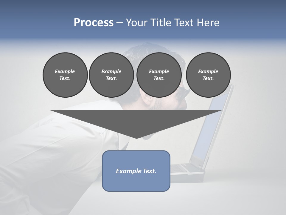 Man Businessman Background PowerPoint Template