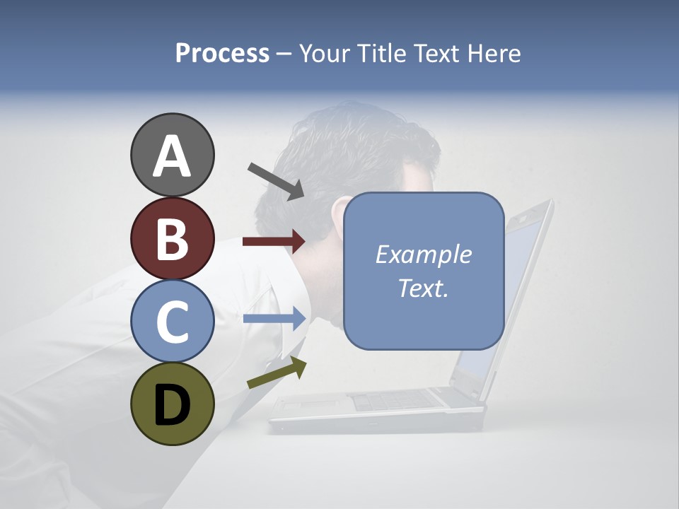 Man Businessman Background PowerPoint Template