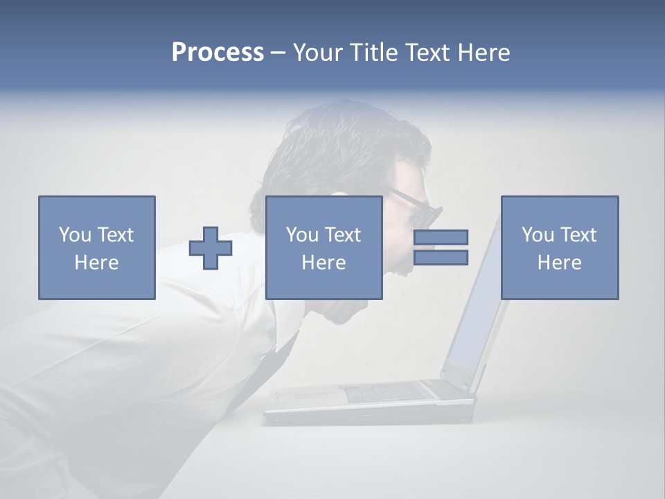 Man Businessman Background PowerPoint Template