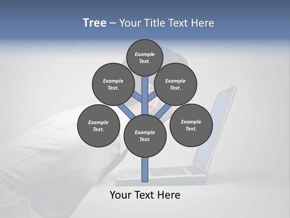 Man Businessman Background PowerPoint Template