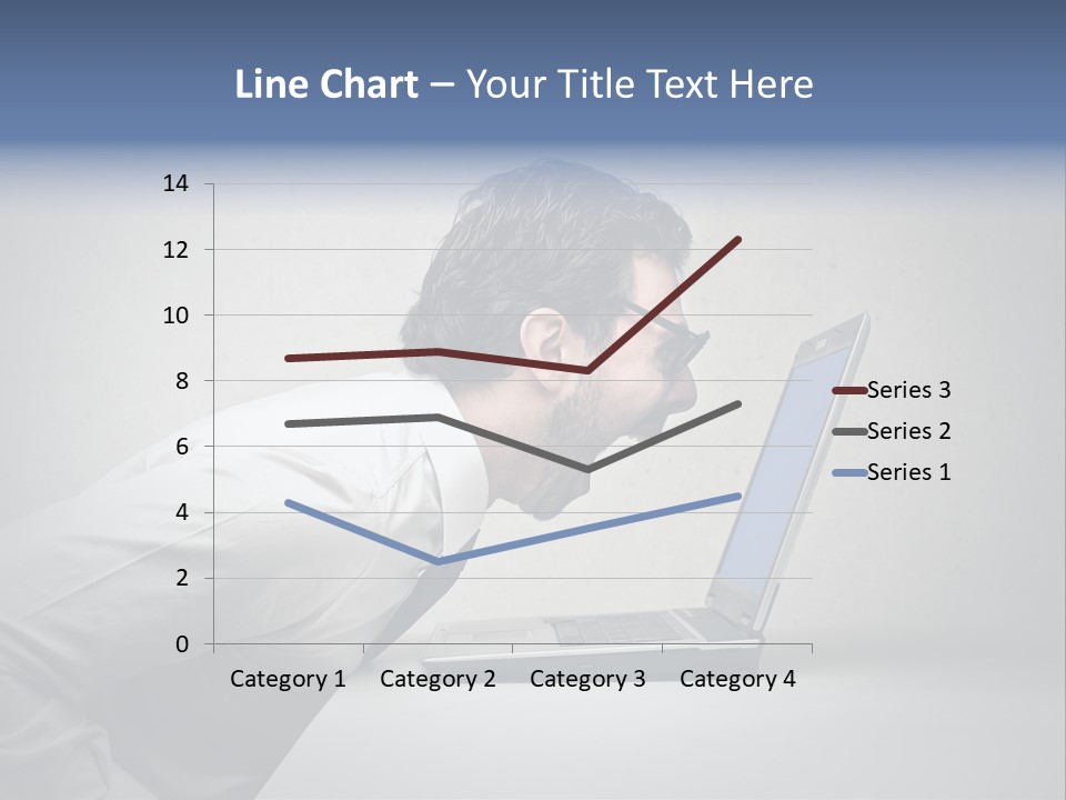 Man Businessman Background PowerPoint Template