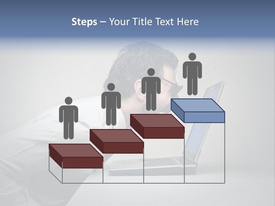 Man Businessman Background PowerPoint Template