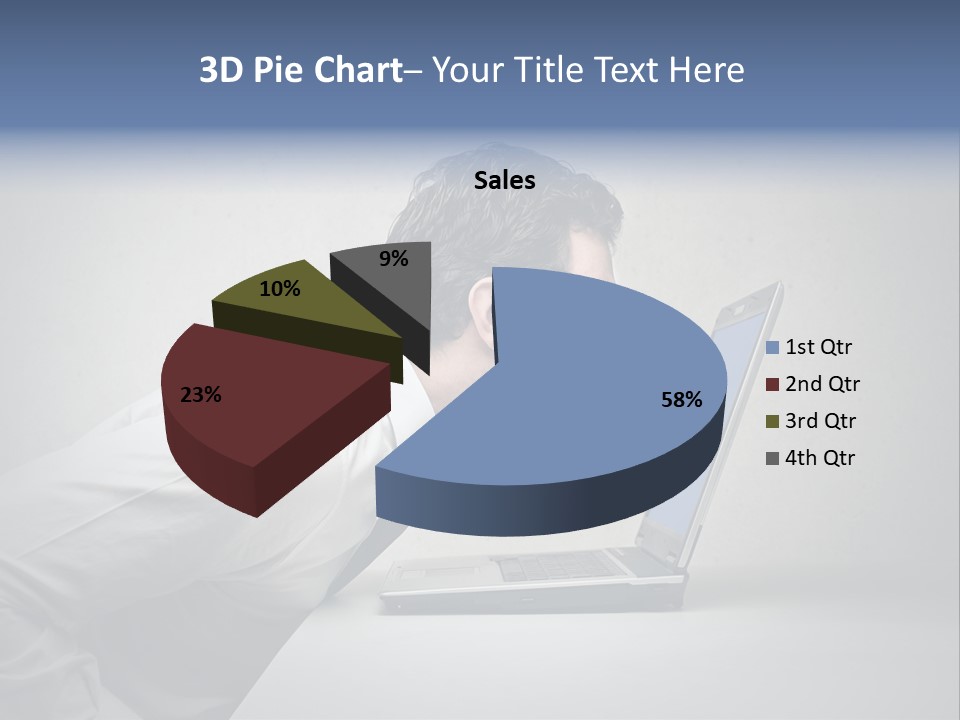 Man Businessman Background PowerPoint Template