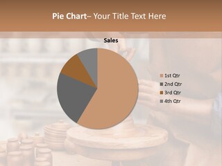Making Person Ceramic PowerPoint Template