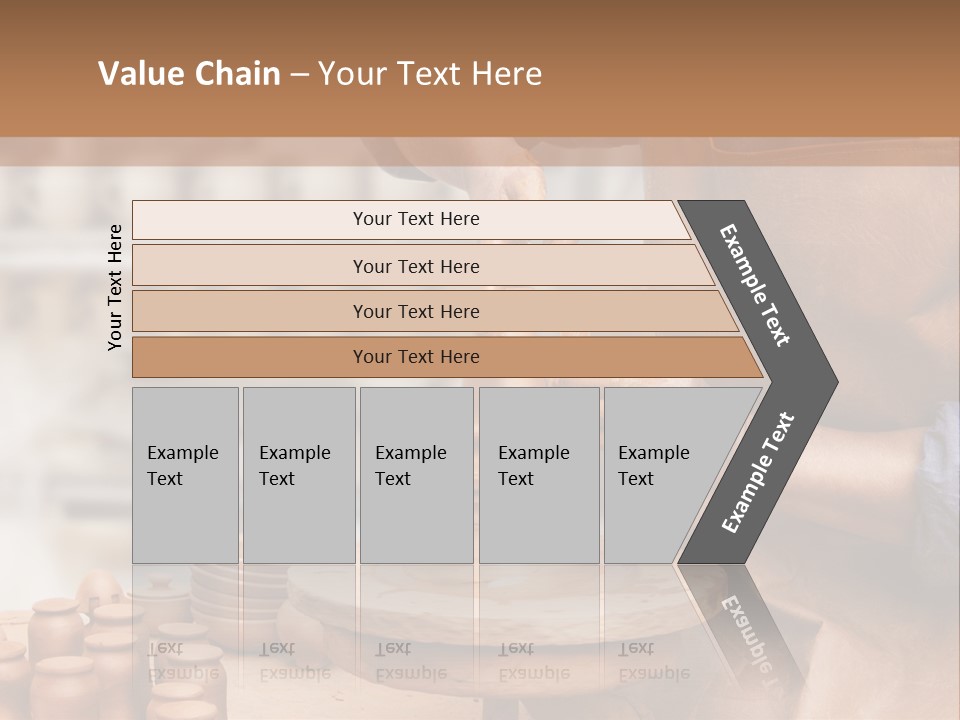 Making Person Ceramic PowerPoint Template